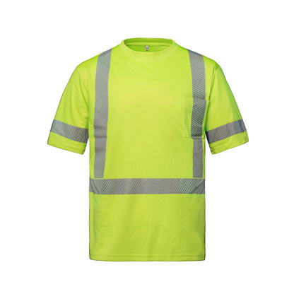S05980 - LUMEN - T-Shirt Haute Visibilité à Bandes Segmentées