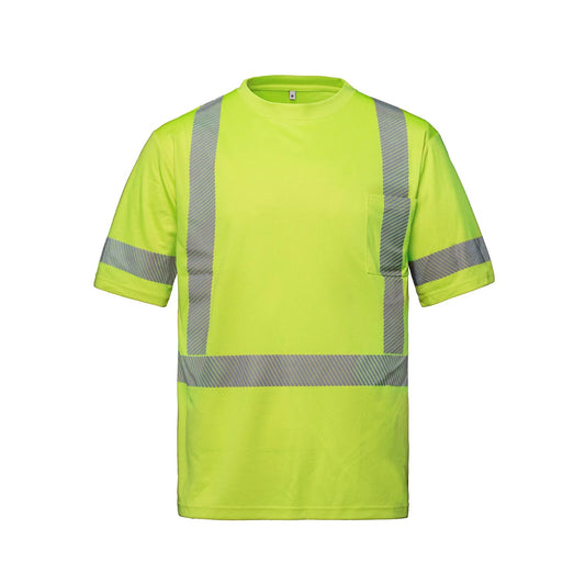 S05980 - LUMEN - T-Shirt Haute Visibilité à Bandes Segmentées