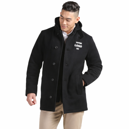 L00329 - Manteau en Melton