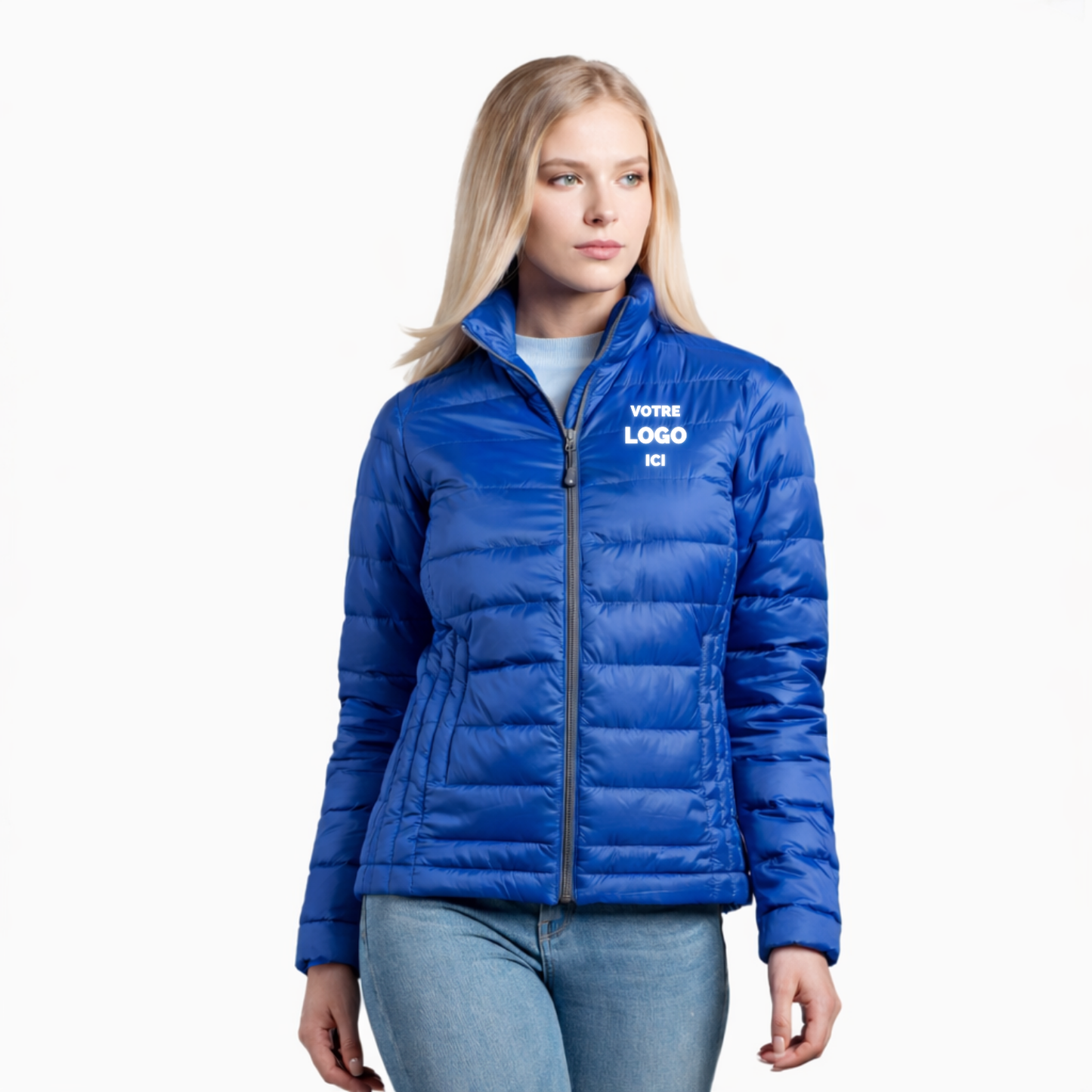 CX2 - L00971 - Blouson Matelassé Compact en Duvet pour Femme