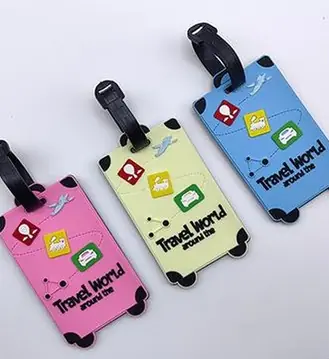 Étiquettes à bagages : PVC