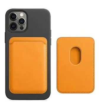 Porte-cartes d'identité : Porte-carte cuir pour cellulaire