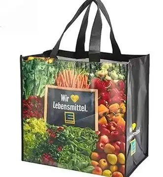 Sacs réutilisables : Sac d'épicerie laminé