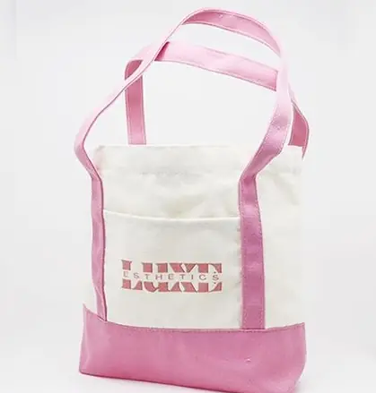 Sacs réutilisables : Sac en toile bicolore